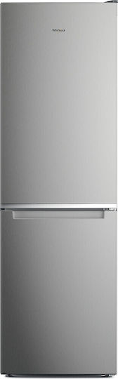 Whirlpool Fridge-Freezer 335lt NoFrost H191.2xW59.6xD67.8cm Inox W7X 82I OX
