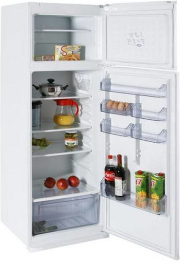 Robin Ψυγείο Δίπορτο 304lt Υ172xΠ60xΒ60.5εκ. Λευκό RT-360E