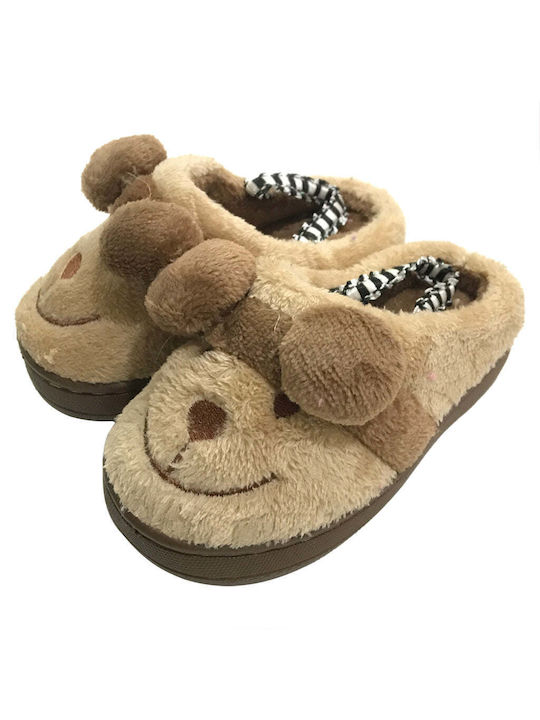 Ustyle Kids Slippers Brown