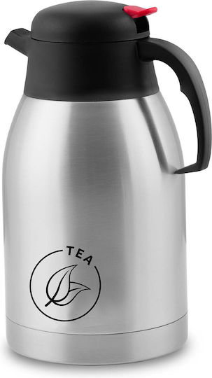 Berdsen Τσαγιέρα Ανοξείδωτη Γκρι 2000ml
