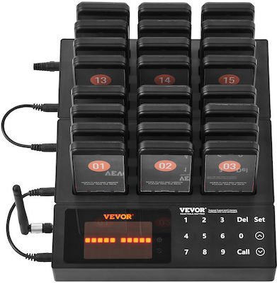 Wireless Ready Order Notification System for Restaurants 998 Channels 24 Devices Vevor Dcpqcqdrcpfxr4k62v2