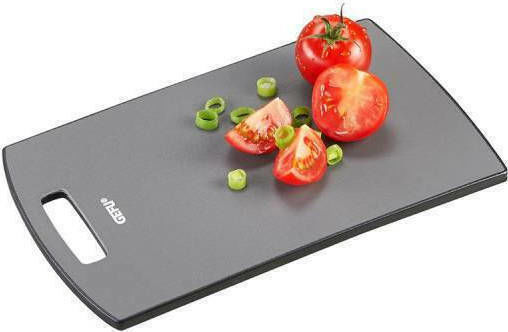 Gefu Rectangular Plastic Chopping Board Black 26x11cm