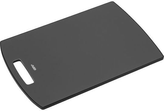 Gefu Rectangular Plastic Chopping Board Black 26x11cm
