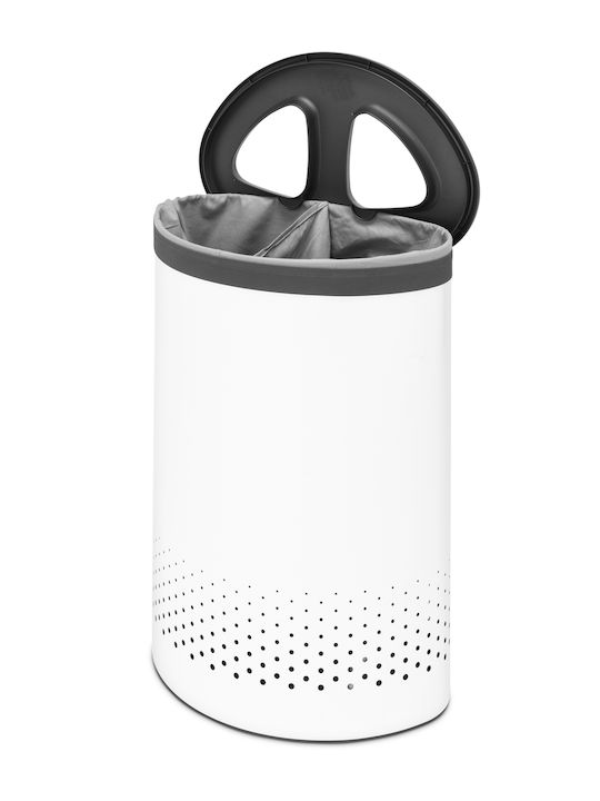 Brabantia Coș De Rufe Din Plastic 55L Cu Capac Gri