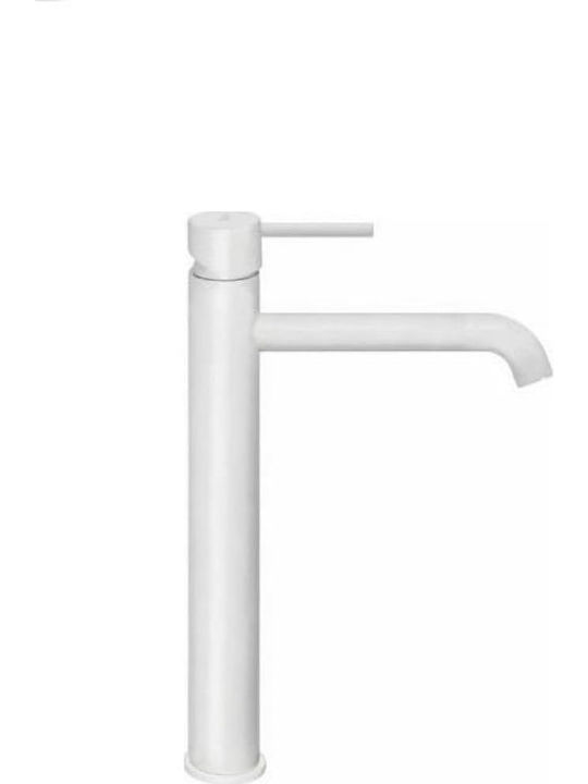 Viospiral Mixing Tall Sink Faucet White