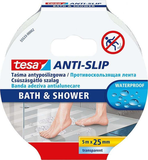 Tesa Самозалепваща Лента за захващане Прозрачна 25ммx5м 1бр Tesa Самозалепваща Лента за захващане Прозрачна 25ммx5м 1бр