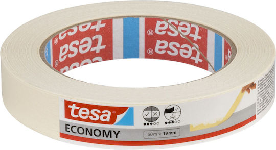Tesa Αυτοκόλλητη Ταινία Επισκευών Μπεζ 50mx19mm