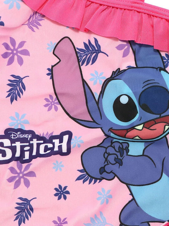 Disney Lilo & Stitch Детски Бански Една част Pink-coral Disney Lilo & Stitch Детски Бански Една част Pink-coral