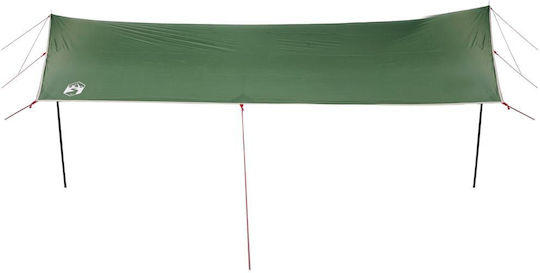 vidaXL Podea pentru cort de camping Verde 460x305cm