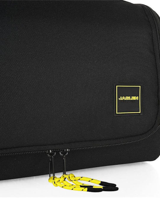 Jaslen Toiletry Bag in Black color 26cm