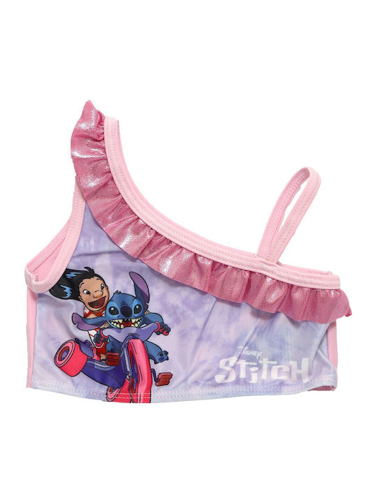 Disney Lilo & Stitch Kinder Badeanzug Bikini Flieder