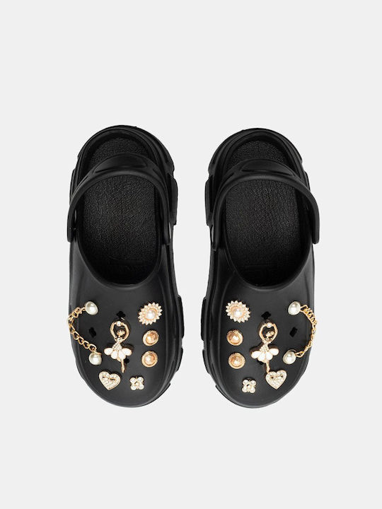 Siamoshoes Clogs Black