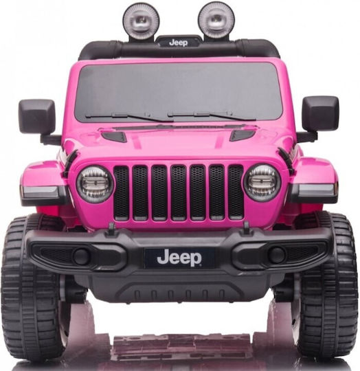 Wrangler Rubicon Διθέσιο με Τηλεκοντρόλ Licensed 12 Volt Ροζ