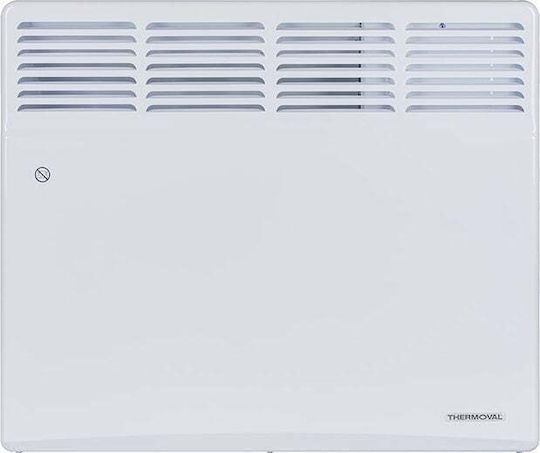 Thermoval T 18 ED Convector Heater Wall 2000W with Electronic Thermostat 78x45cm White