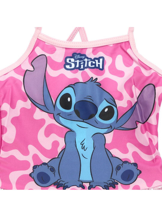 Disney Lilo & Stitch Παιδικό Μαγιό Ολόσωμο Ροζ Disney Lilo & Stitch Παιδικό Μαγιό Ολόσωμο Ροζ