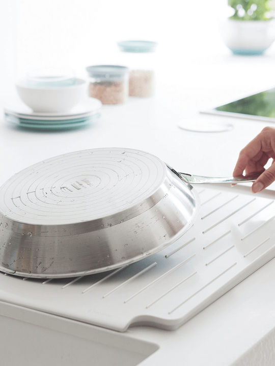 Brabantia Metallic Gray Sink Strainer 39x50cm