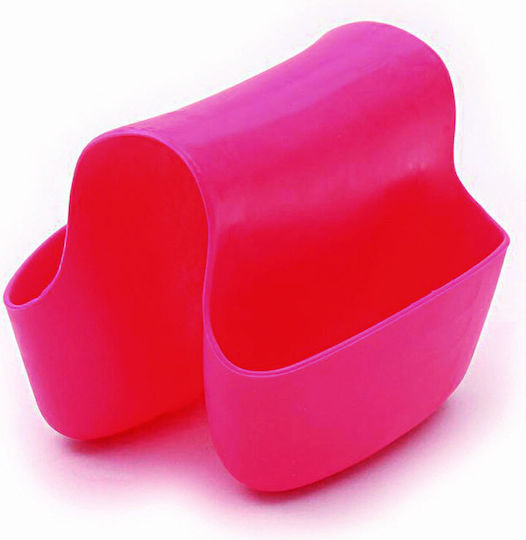 Veltihome Θήκη για σφουγγάρι από Πλαστικό Κόκκινο