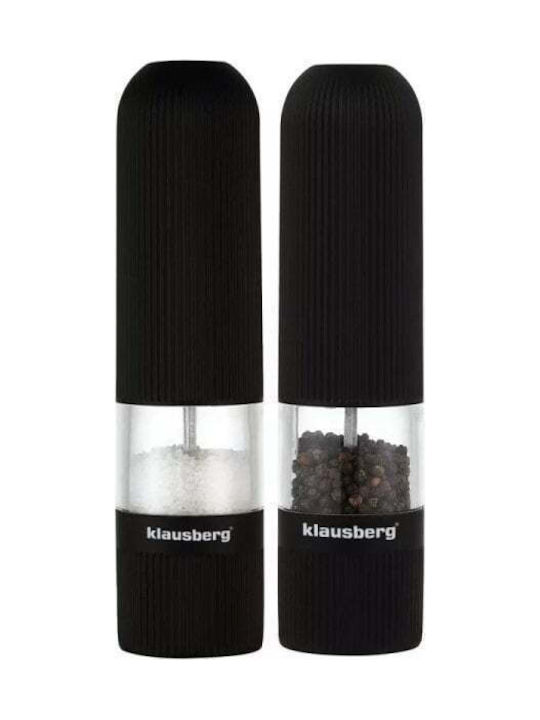 Klausberg Manual Set Spice Mills made of Ceramic in Black Color 5cm 1pcs