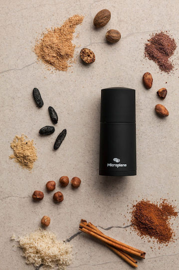 Microplane Manual 2 in 1 Plastic Pepper Mill In Black Color