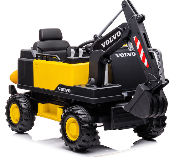 Kids 12V Electric Excavator Yellow