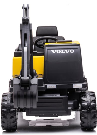 Kids 12V Electric Excavator Yellow