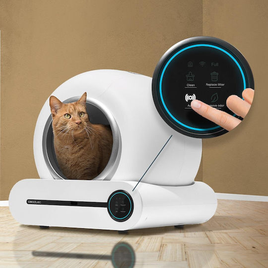Cecotec Pumba 8000 Cleankitty Smart Τουαλέτα Γάτας Κλειστή