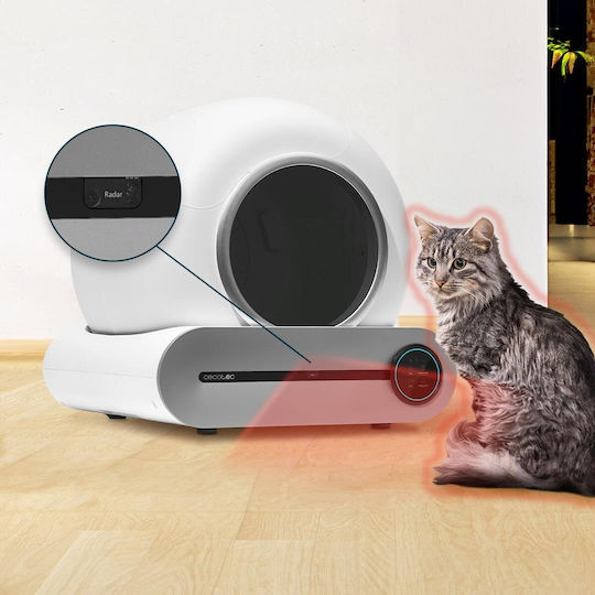 Cecotec Pumba 8000 Cleankitty Smart Τουαλέτα Γάτας Κλειστή