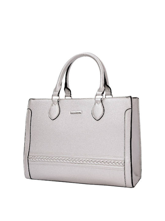 Bag to Bag Damen Tasche Hand Silber