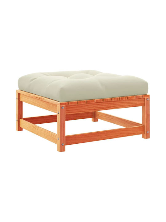 Outdoor Sofa Wooden with Cushions 63.5x63.5x67cm