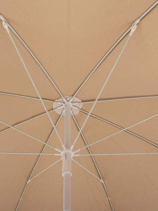 Umbrella Floor Round Aluminum Randall Brown D2m