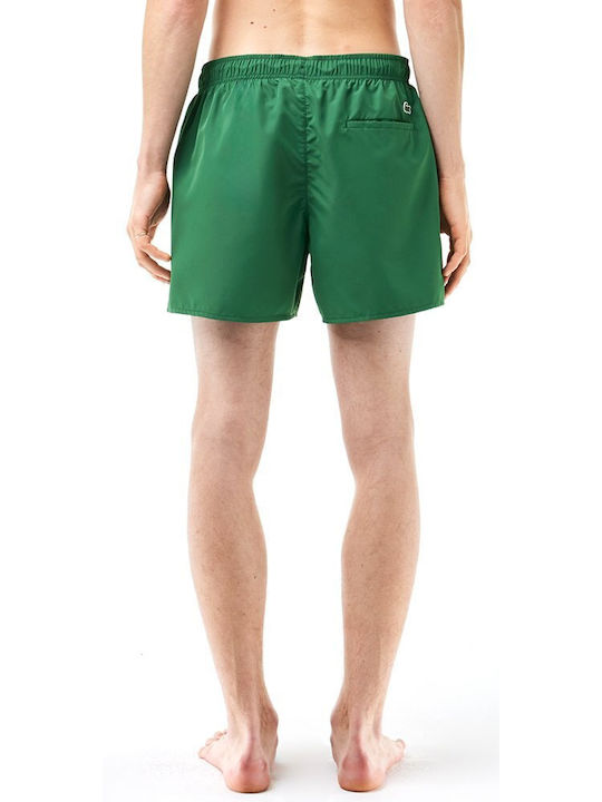 Lacoste Men's Swimwear Shorts Green with Patterns