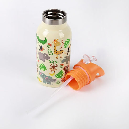 Children's Stainless Steel Thermos Animal Design 350 Ml