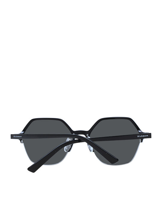 Ana Hickmann Women's Sunglasses with Black Plastic Frame and Black Lens
