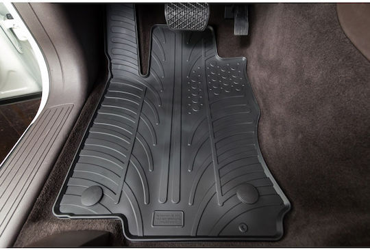 Auto Gs Rear Mats 2pcs for Mercedes-Benz GLC Black