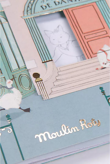 Malbuch Aufkleber Kleine Tanzschule Moulin Roty
