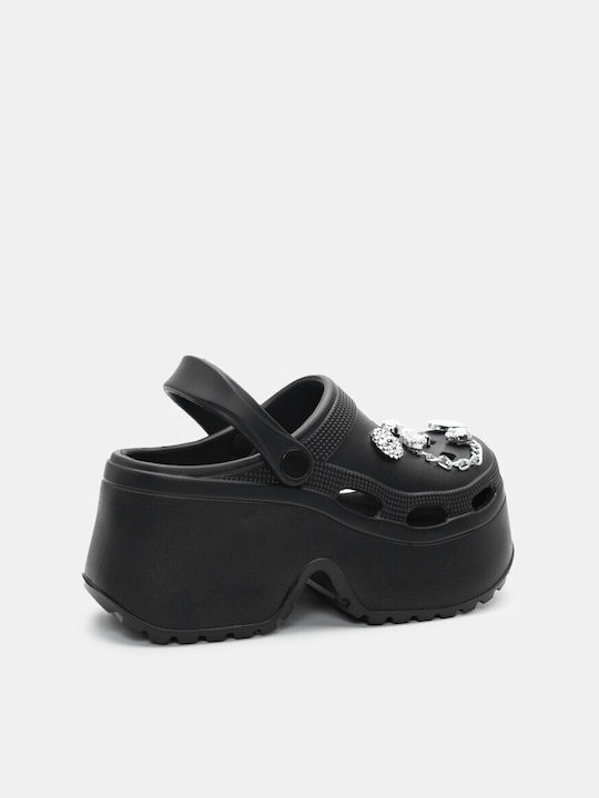 Luigi Clogs Black