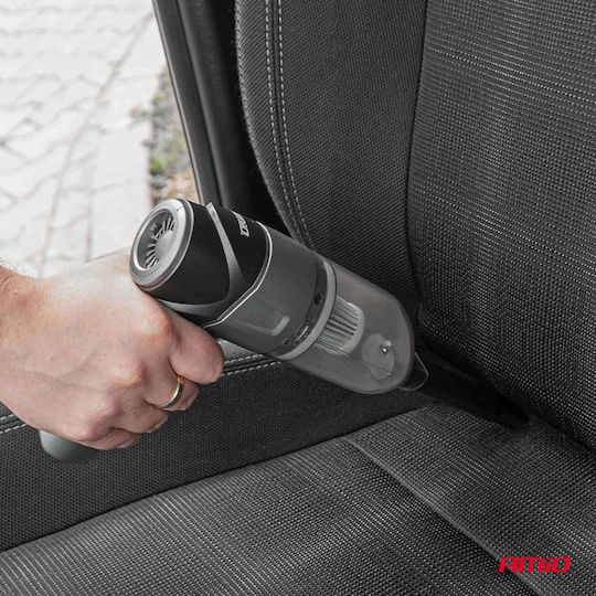 AMiO Car Handheld Vacuum Dry Vacuuming with Power 70W Rechargeable 12V Transparent