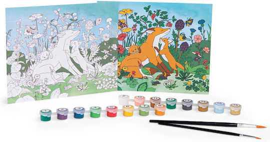 Creative Set Paint By Numbers Garden Moulin Roty