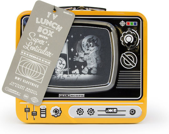 Cutie de prânz metalică Retro TV Suck Uk Sk Lunchtv4