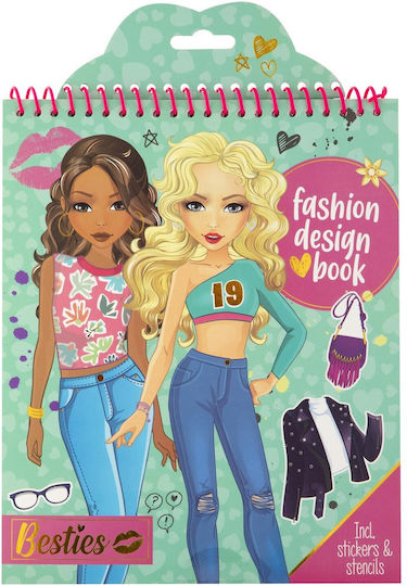 Grafix Aufkleber-Album Fashion Design Grün Für Kinder Ab 3 Jahren