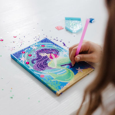 Set Diy My Journal Mermaid Diamonds Totum