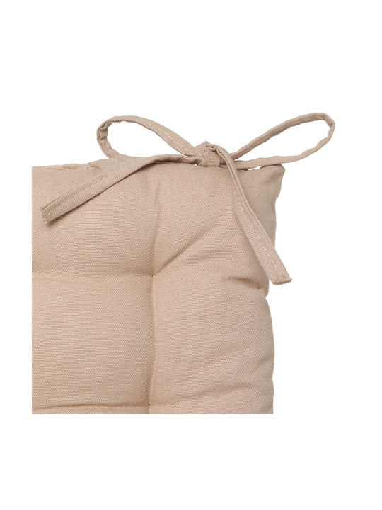 Atmosphera Garden Chair Cushion Beige 38x38cm