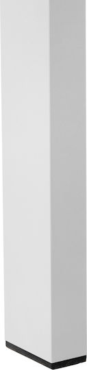 Masa pentru spații exterioare Aluminiu Goya Alb 160x80x75buc