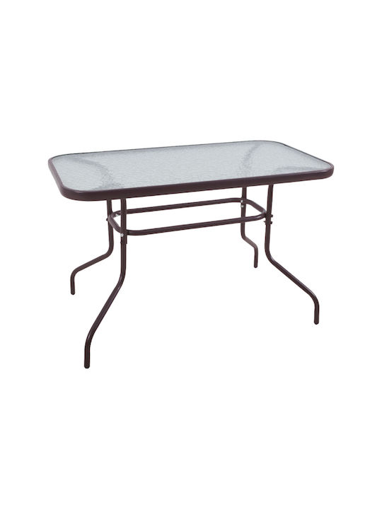 Tisch Stabil Dark Brown 110x60x70cm