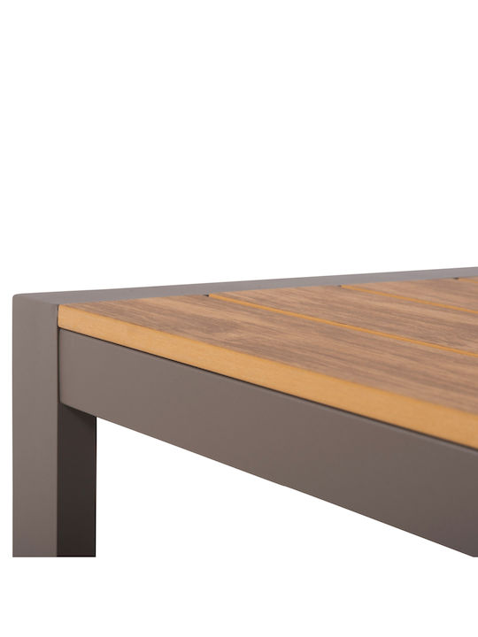 Garden & Terrace Table Aluminum Goya Champagne 160x80x75cm