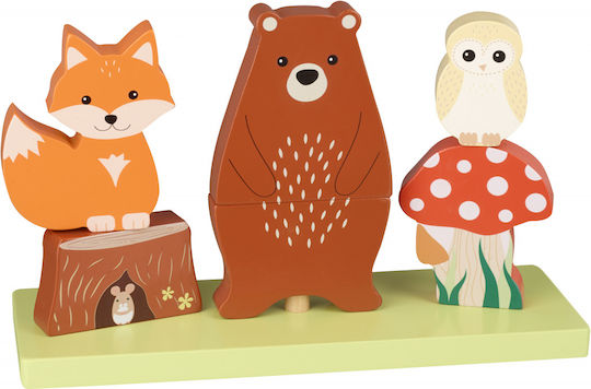 Orange Tree Toys Παιχνίδι Στοίβαξης από Ξύλο για 18+ Μηνών