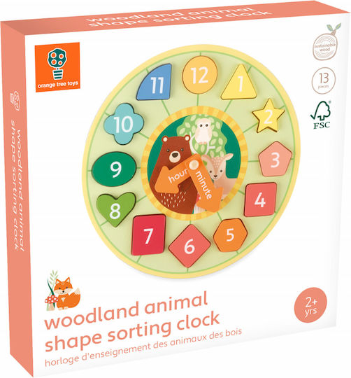 Orange Tree Toys Formensortierspiel aus Holz für 18++ Monate