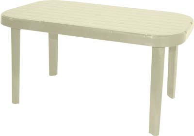 Tisch Stabil Mykonos Beige 140x85x75cm
