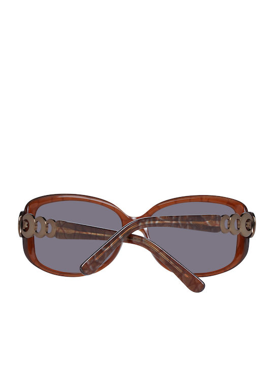 Rodenstock Damen Sonnenbrille mit Braun Kunststoff Gestell und Gray Linse