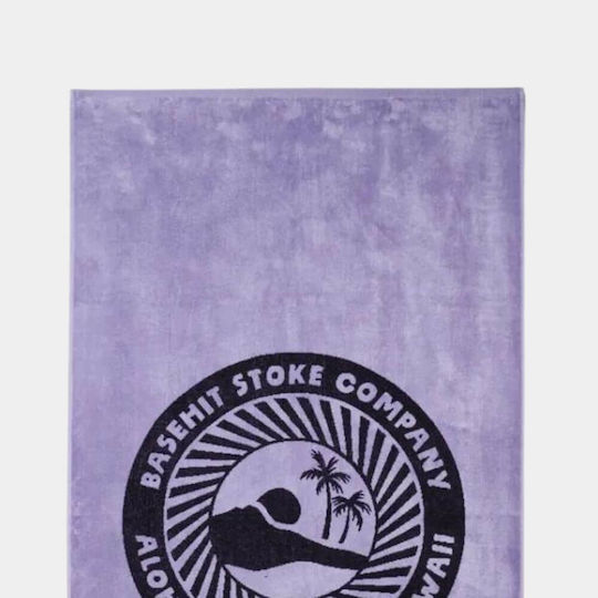 Basehit Stoke Company Cotton Lilac 160x86cm